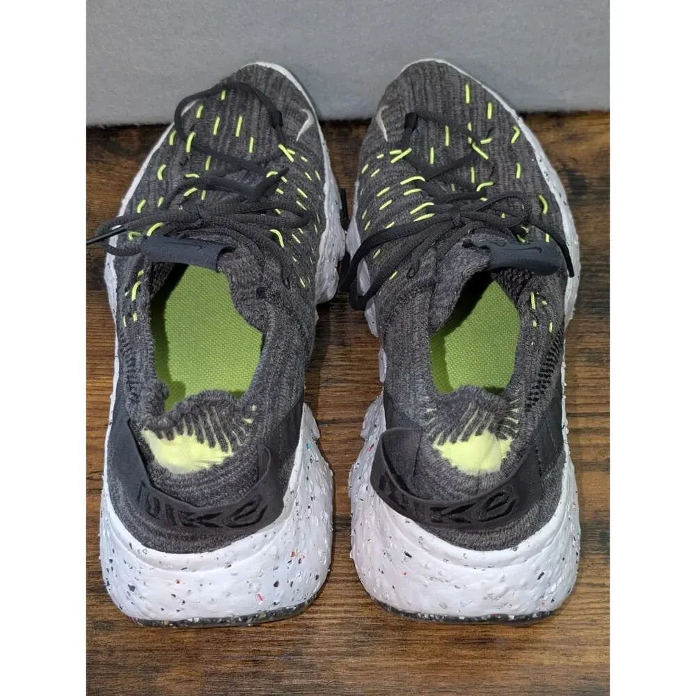 Nike Space Hippie 04 Black Volt White CZ6398-010 - Mens Shoes Size 10
